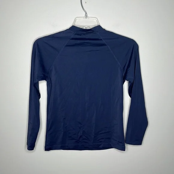 Nwt Lively Half Zip Swim Top Womens Sz Large in Navy Blue! - Picture 6 of 6